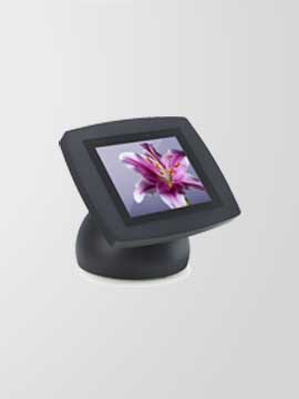 TouchPresenter information kiosk software pre-loaded on Surface tablet with desktop tablet stand