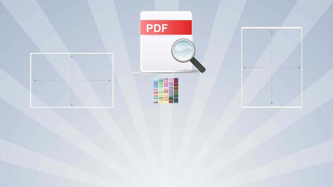 enhanced formatting control for the background and settings of PDF documents displayed on the kiosk screen
